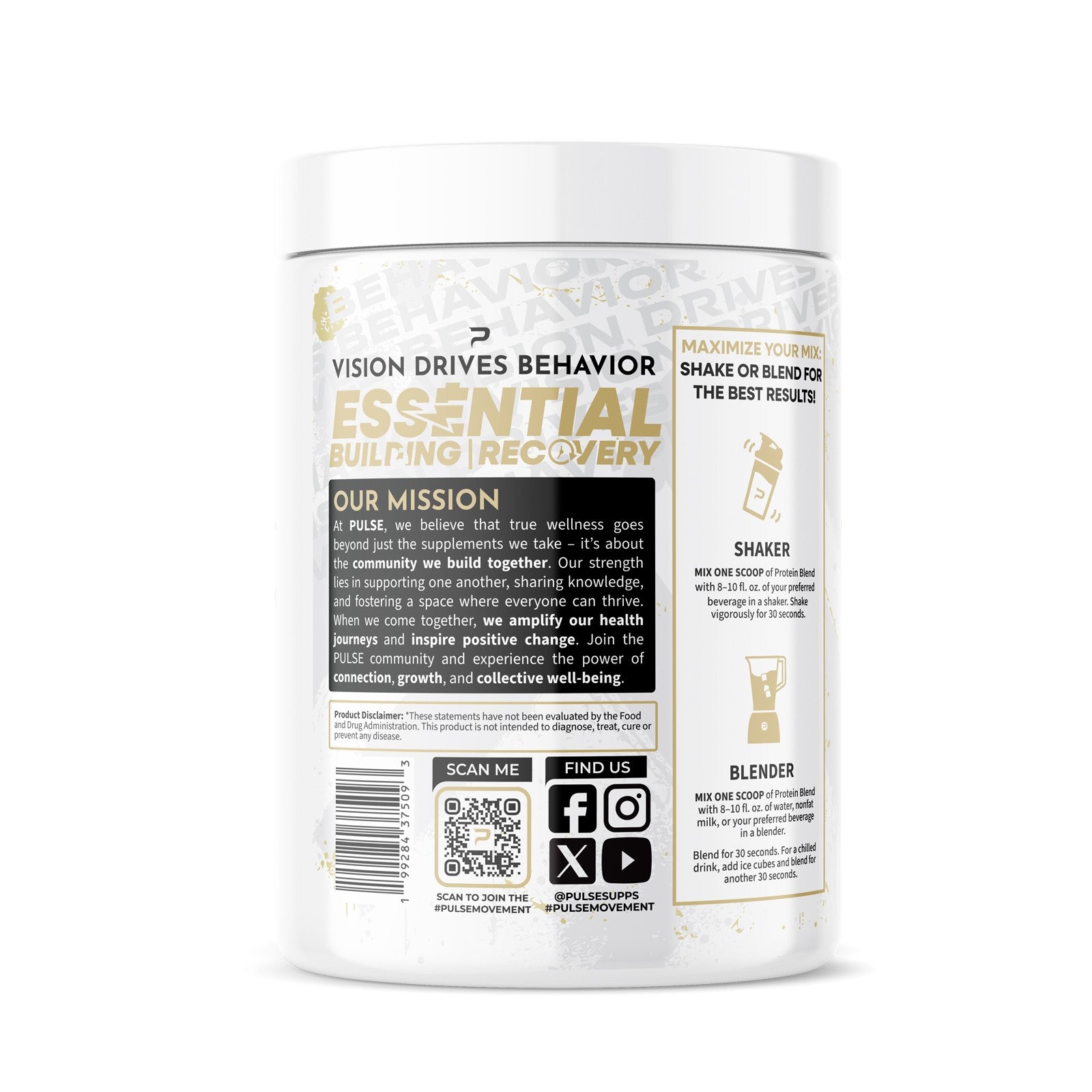 Vanilla Swirl Whey Protein